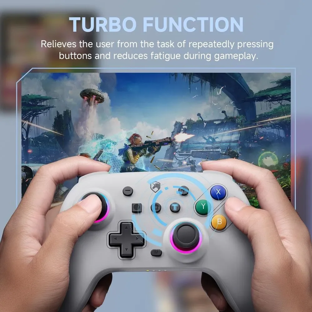 ECHTPower Switch 2 Controller for Nintendo Switch/Lite/OLED - Hall Effect